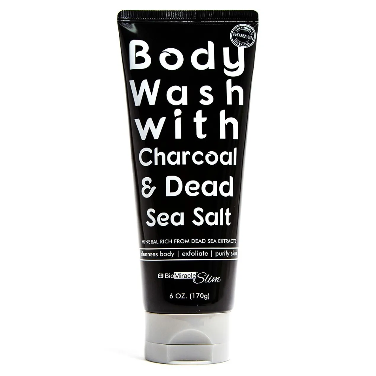 Body Wash Gel de Duche com Carvão e Sais do Mar Morto