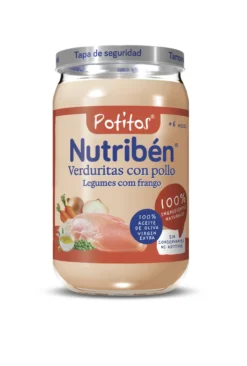 Boião de Frango com Ervilhas e Cenoura