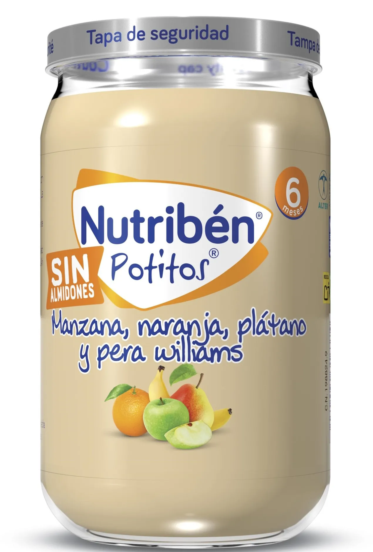 Boião Maçã, Laranja, Banana e Pera