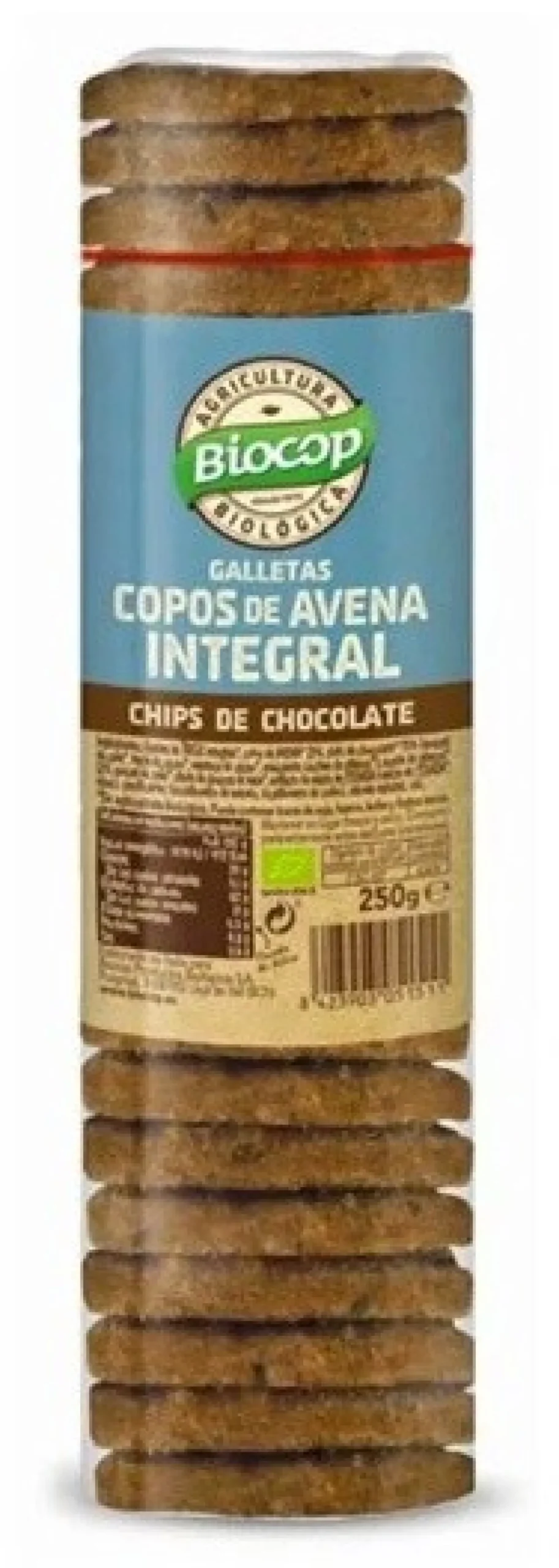 Bolachas de Flocos de Aveia Integral com Chocolate