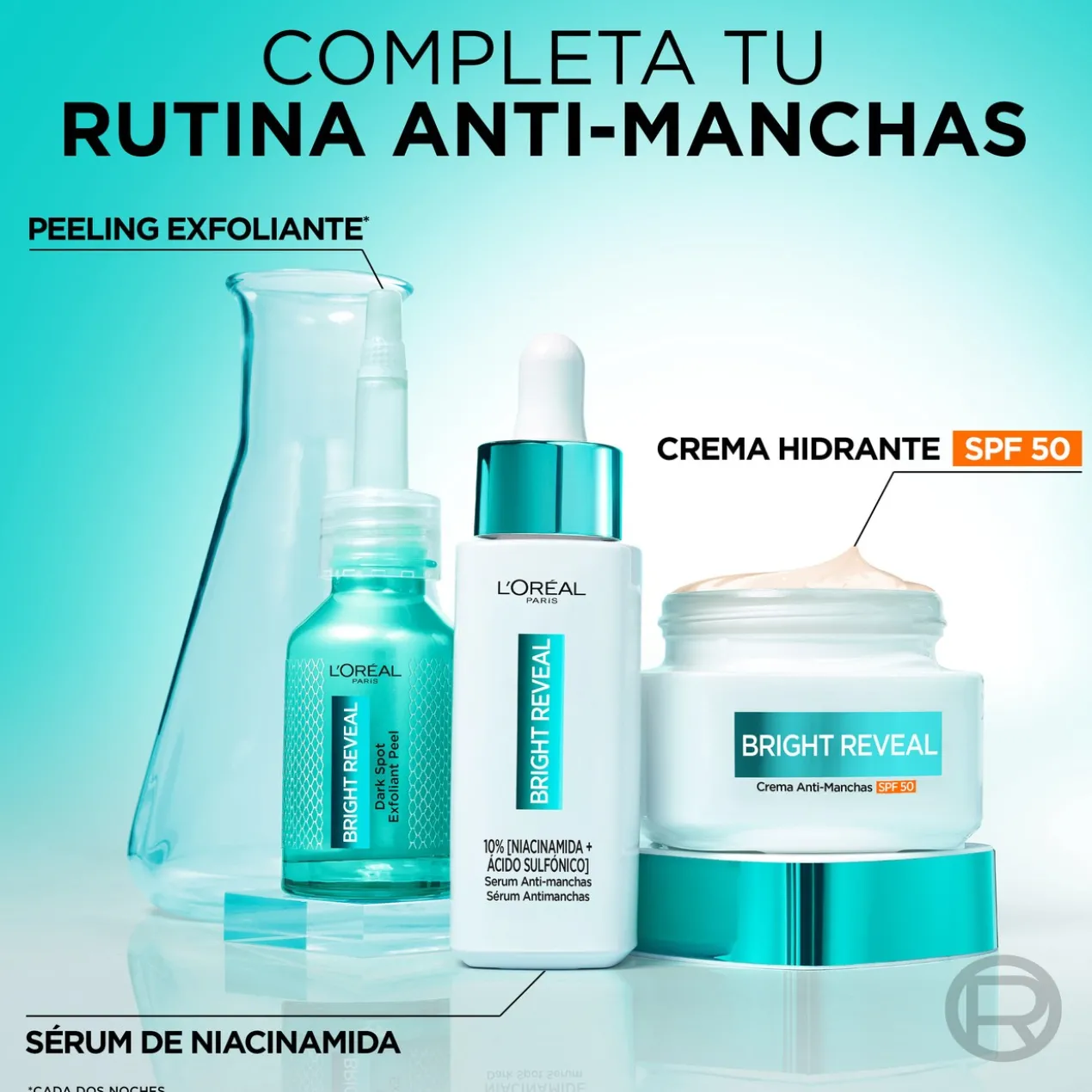 Bright Reveal Creme Anti-Manchas SPF50