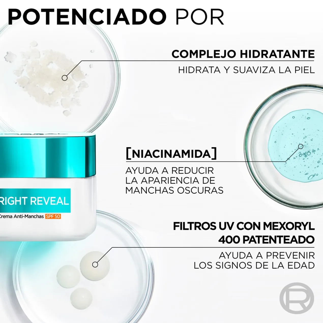 Bright Reveal Creme Anti-Manchas SPF50