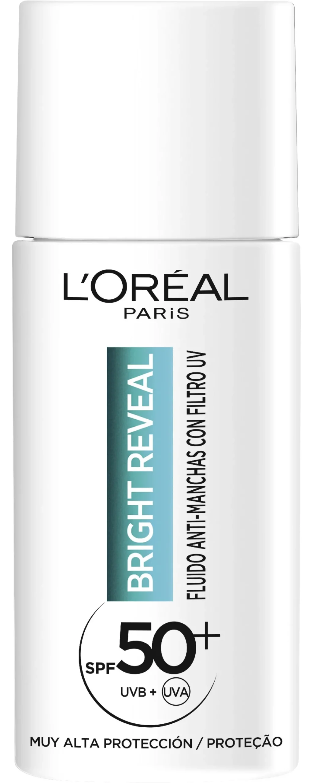Bright Reveal Fluido Hidratante Anti-Manchas com Niacinamide SPF50+