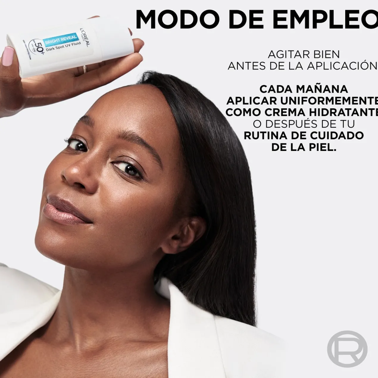 Bright Reveal Fluido Hidratante Anti-Manchas com Niacinamide SPF50+