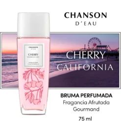 Bruma Perfumada Cereja Les Eaux Du Monde,