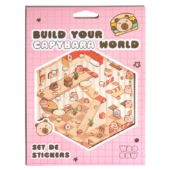 Build Your Capybara World Autocolantes