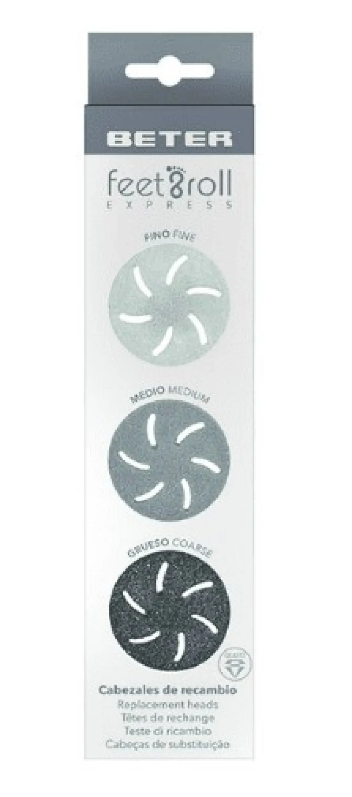 Cabeças de Substituição Feet & Roll Express