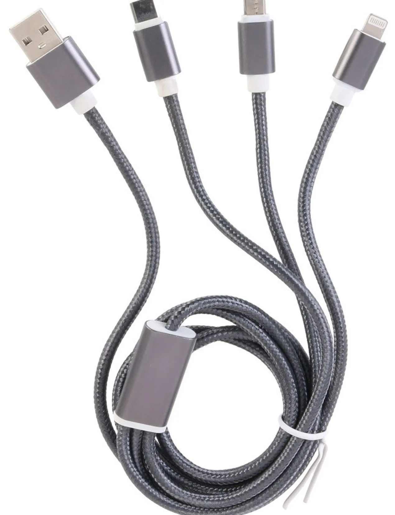 Cabo USB 3 em 1 MICRO USB-T C