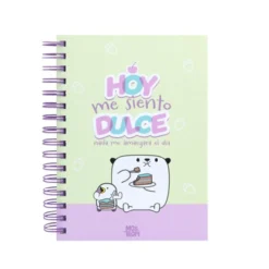 Caderno A5 "Hoy Me Siento Dulce"