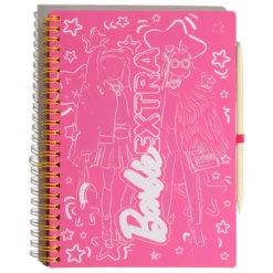 Caderno Barbie Magic Pink Scratch Book