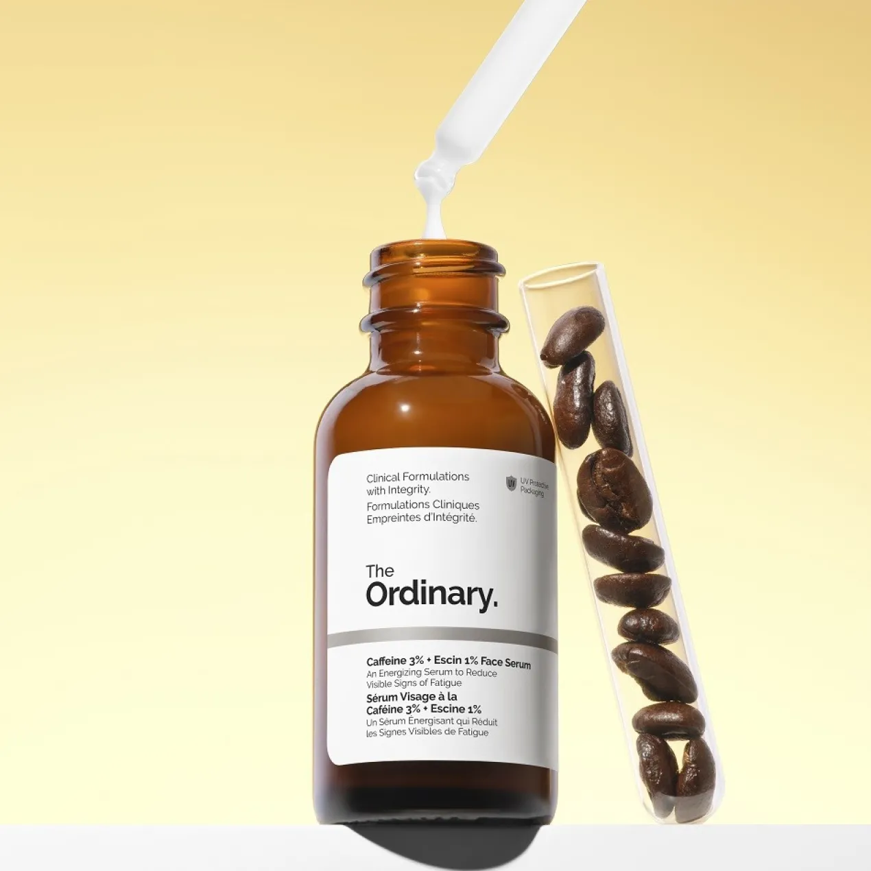 Caffeine 3% + Escin 1% Face Serum