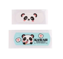 Caixa de Metal com Pensos Kawaii