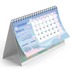 Calendário de Secretária 2026 Claro Que Consigo Tudo