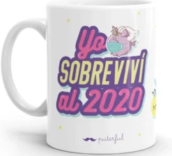 Caneca Eu Sobrevivi a 2020