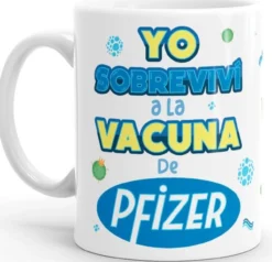 Caneca Eu Sobrevivi à Pfizer