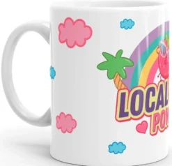 Caneca Localcoño Power Morango