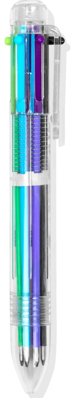Caneta com 6 Cores