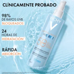 Capital Soleil UV Aqua Spray Hidratante Invisível SPF50