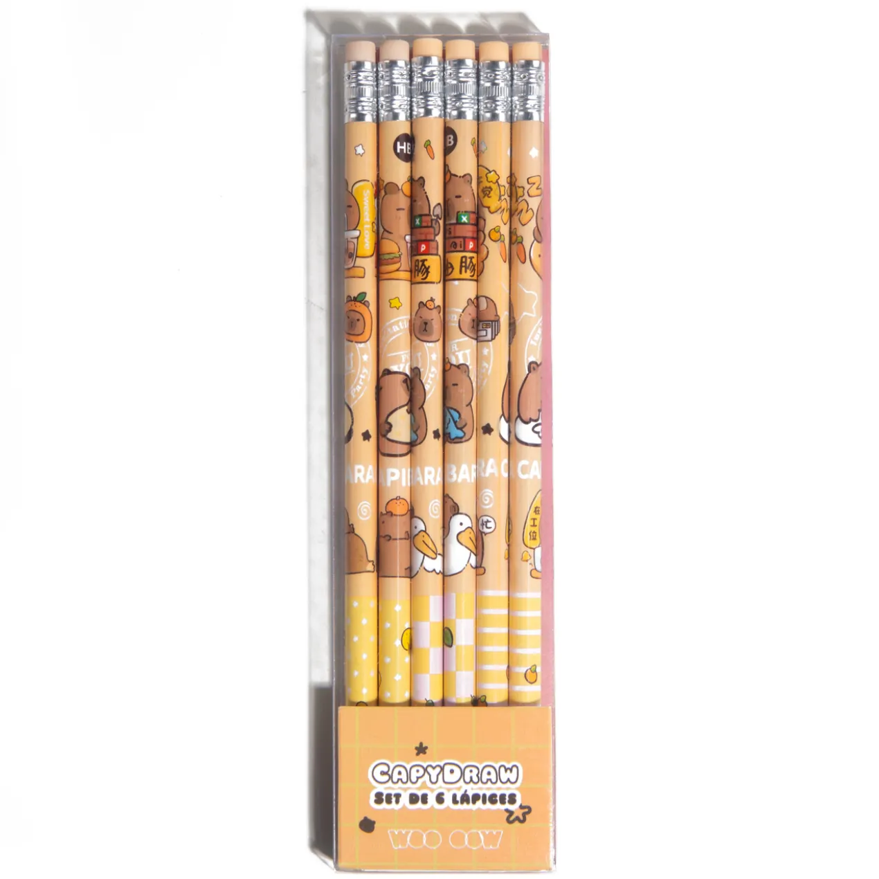 Capydraw Conjunto de 6 Lápis