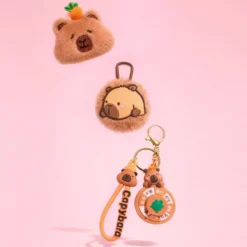 Capykeychain Roulette Porta-chaves Capybara