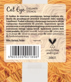 Cat Eye Molde para eyeliner