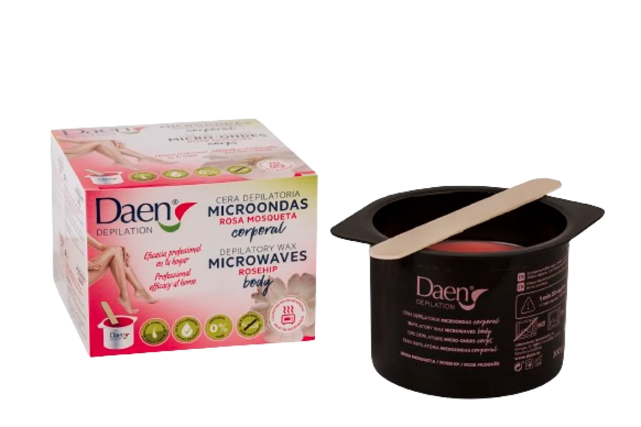 Cera Depilatória Micro-ondas Rosa Mosqueta