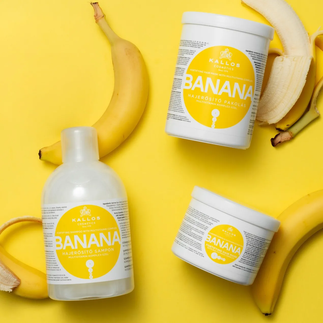 Champô com Extrato de Banana