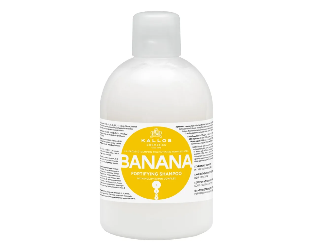 Champô com Extrato de Banana