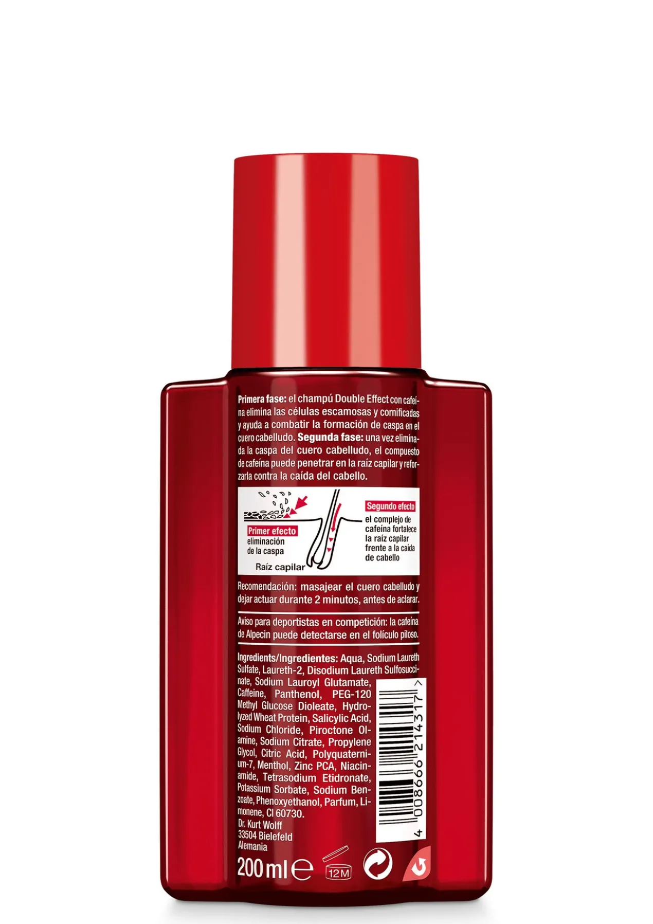 Champô Double Effect Anti-queda e Anti-caspa