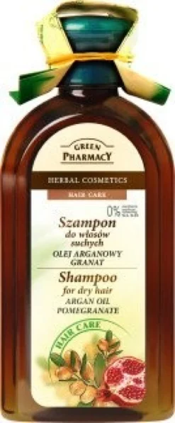 Champô Óleo de Argan e Romã para Cabelo Seco