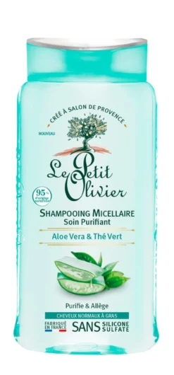 Champô Micelar com Aloe Vera e Chá Verde