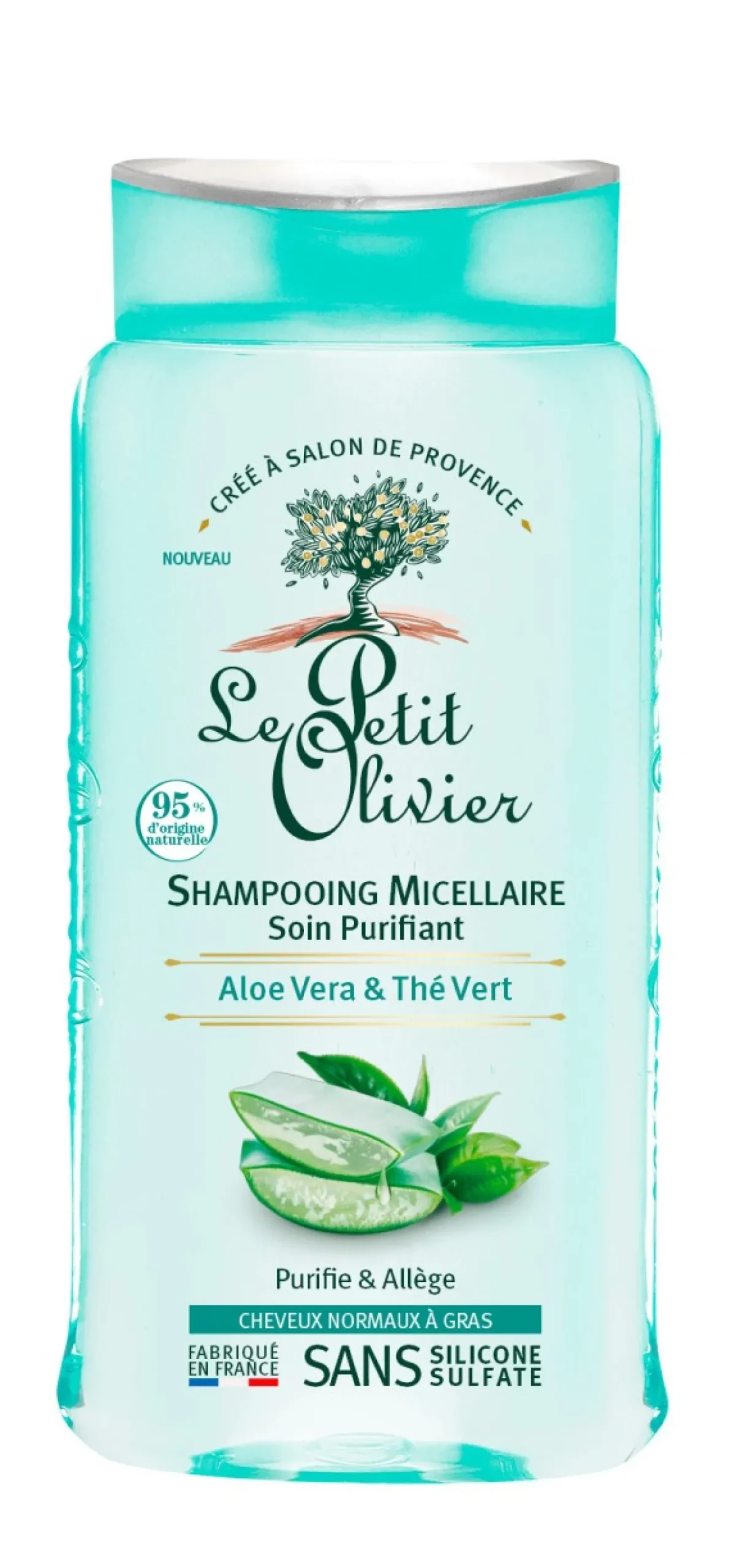 Champô Micelar com Aloe Vera e Chá Verde