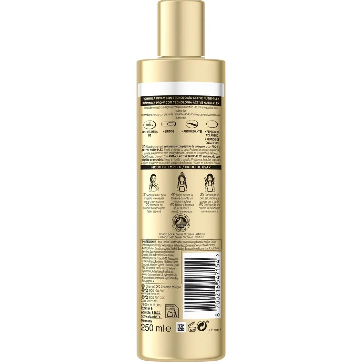 Champô Miracle Repara e Protege Active Nutri-Plex Pro-V