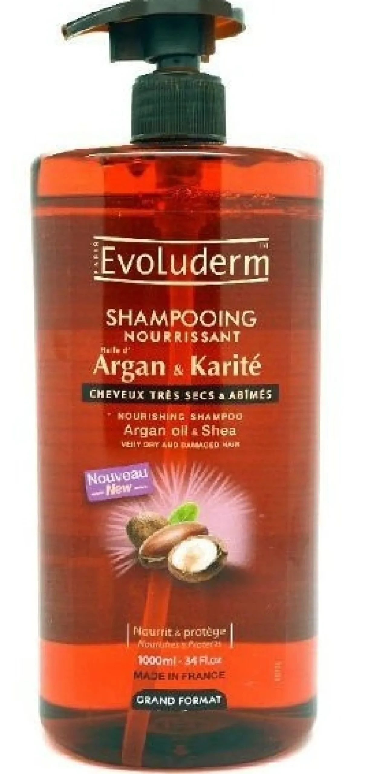Champô Nutritivo Argão e Karité
