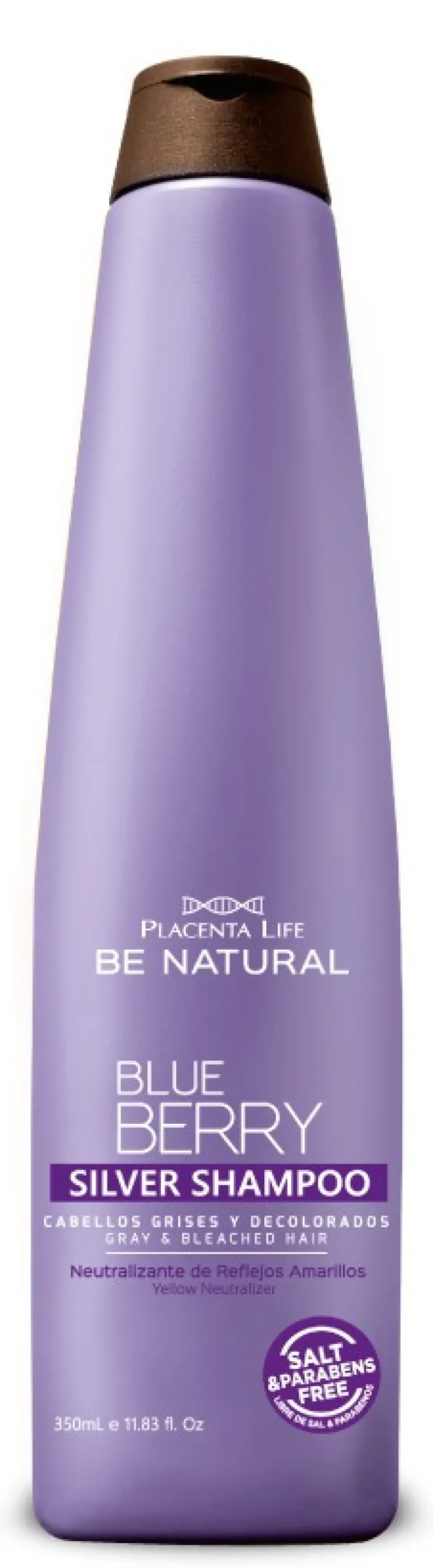 Champô para cabelos grisalhos Blueberry Silver