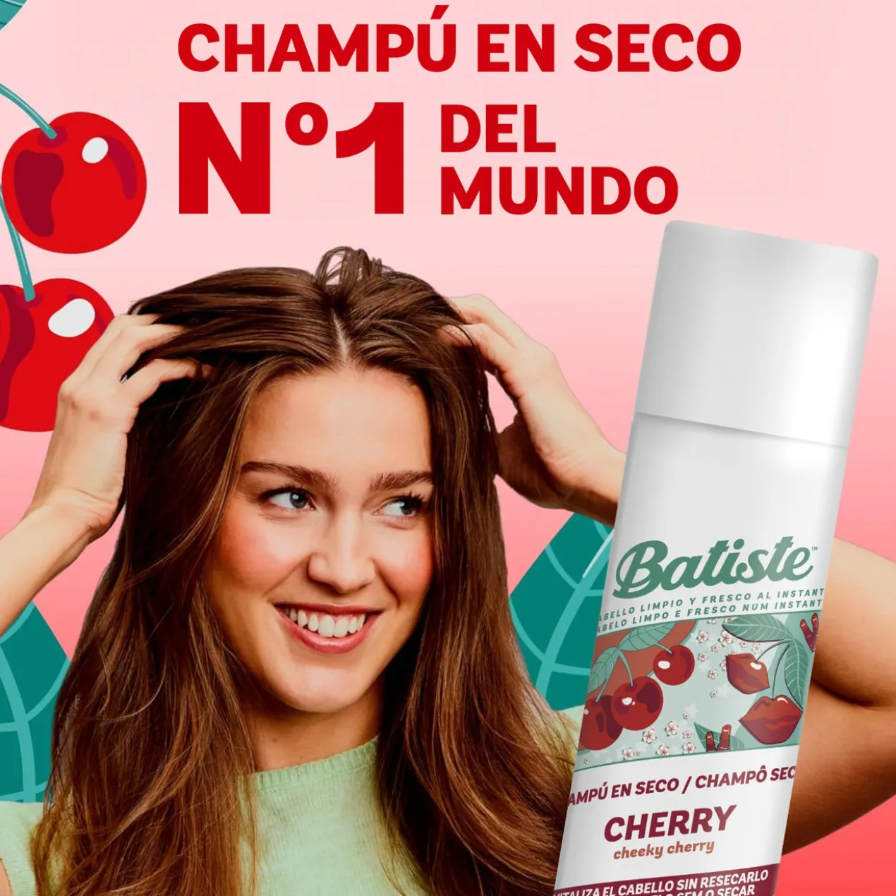 Champô Seco Cereja
