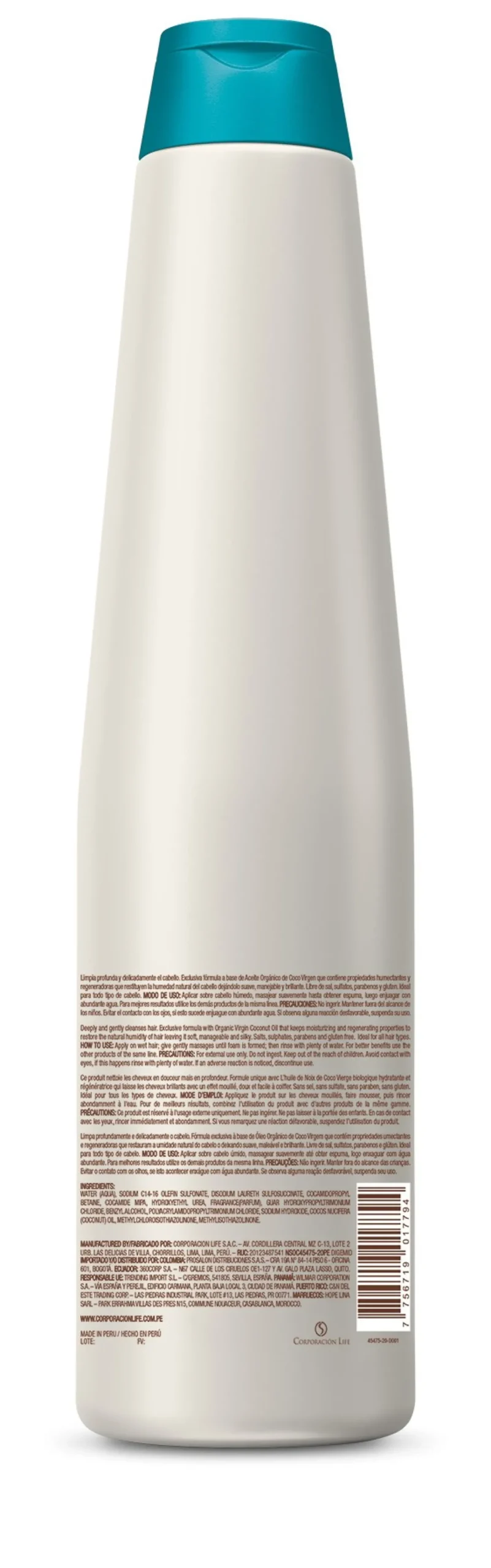 Champô Virgin Coconut