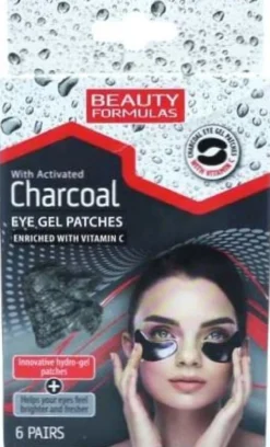 Charcoal Eye Gel Patches Máscara de Olhos