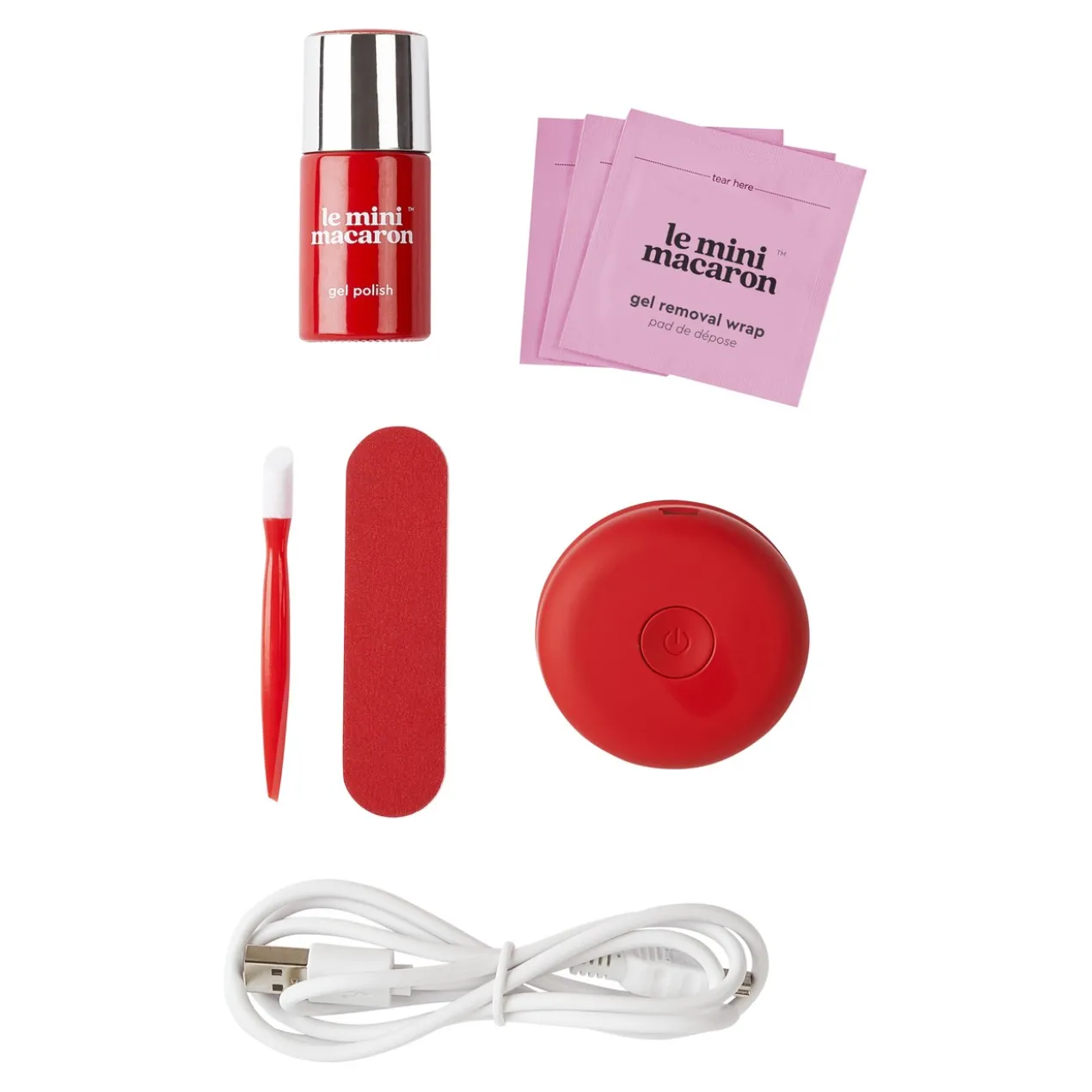 Cherry Red Kit de Manicure Semipermanente