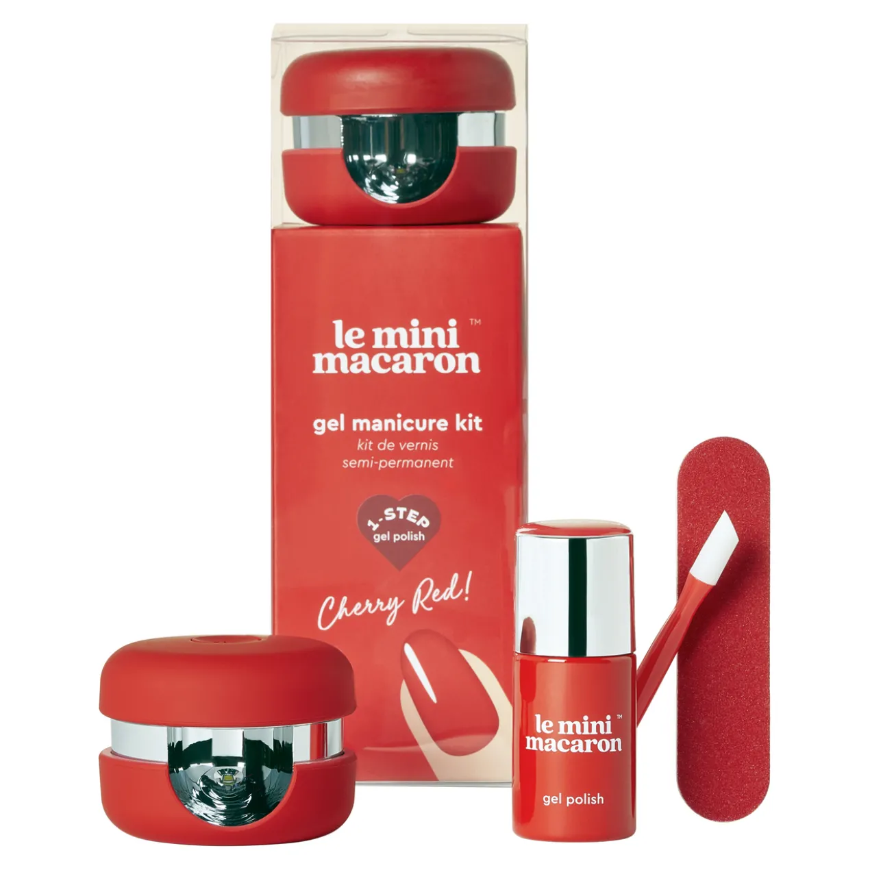 Cherry Red Kit de Manicure Semipermanente