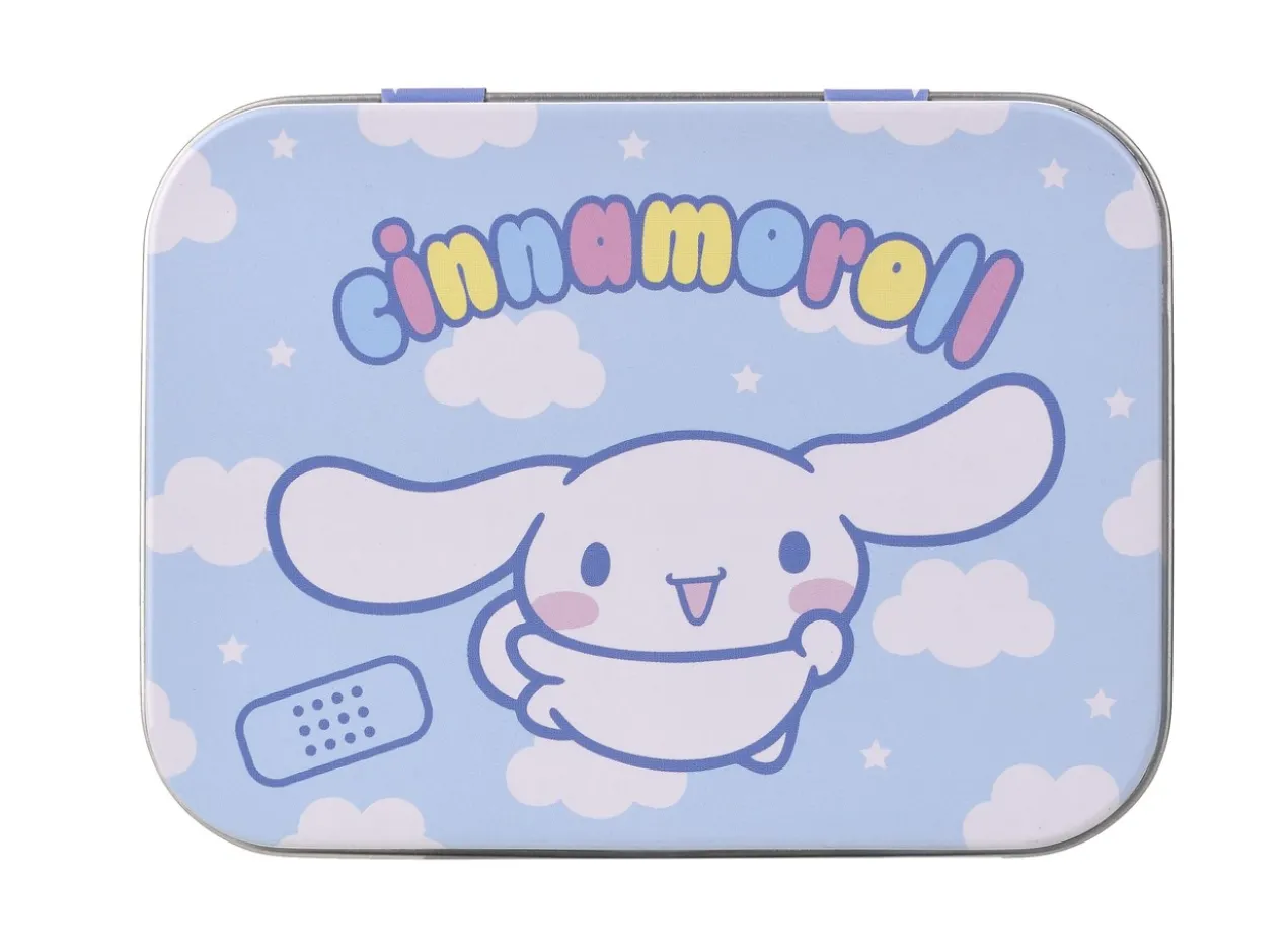 Cinnamoroll Caixa Metálica com Pensos