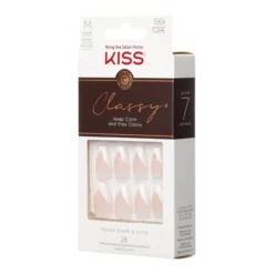 Classy Unhas Postiças Silk Dress