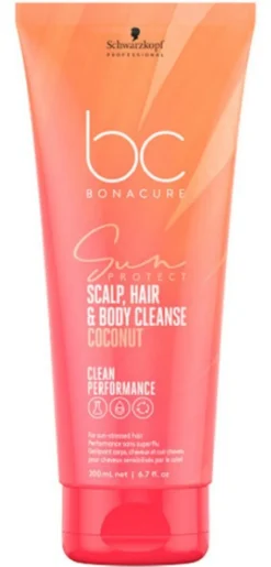 Clean Sun Protect Champô de Cabelo e Corpo