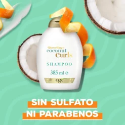 Coconut Curls Champô de Coco para Cabelos Encaracolados e Ondulados