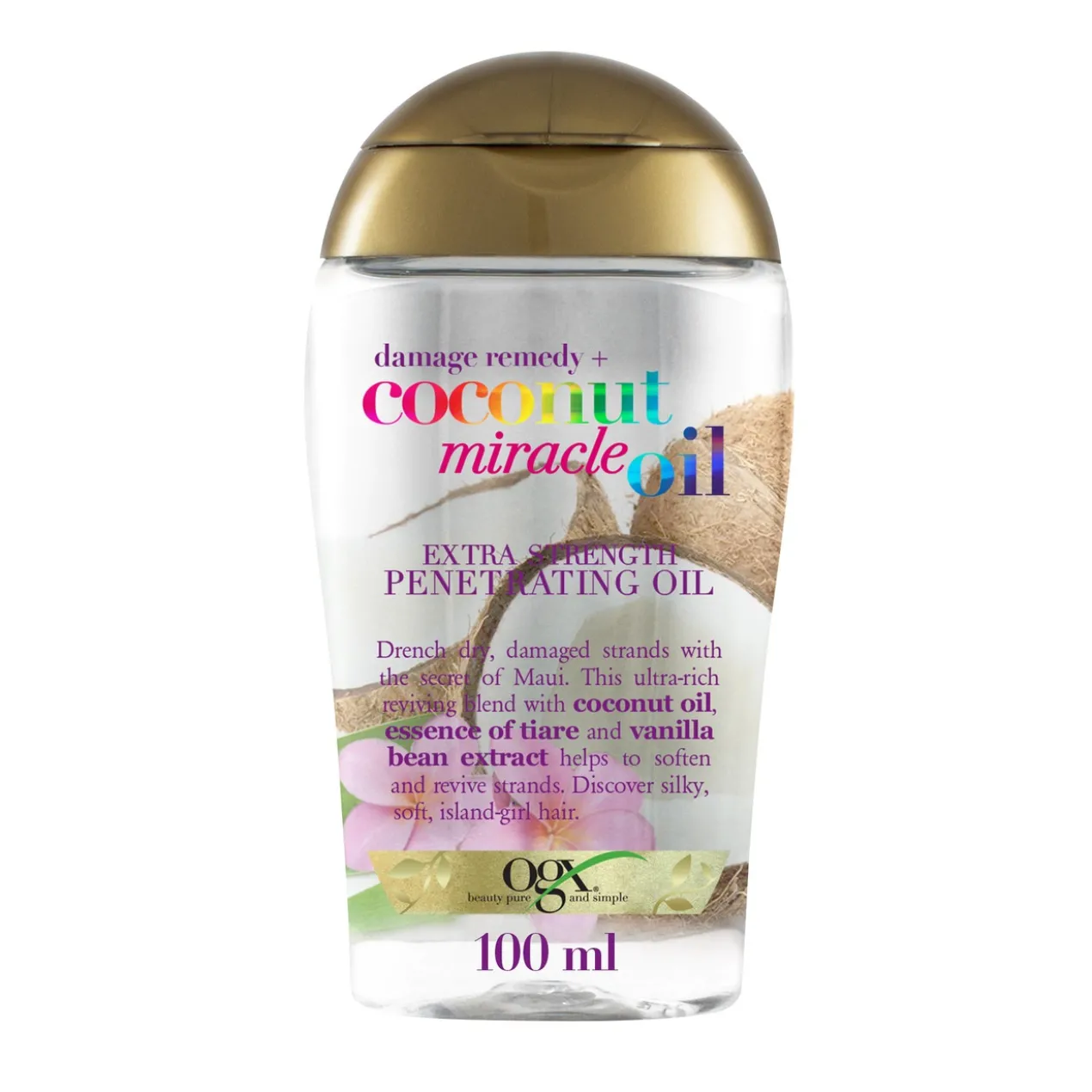 Coconut Miracle Oil Óleo Penetrante Extra Força