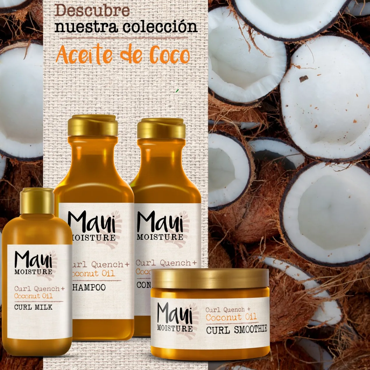 Coconut Oil Champô de Óleo de Coco