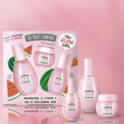 Coffret Facial Glow Melancia Tónico + Creme + Sérum