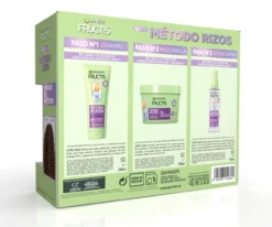 Coffret Garnier Fructis Método Caracóis Champô + Sérum + Máscara