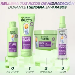 Coffret Garnier Fructis Método Caracóis Champô + Sérum + Máscara
