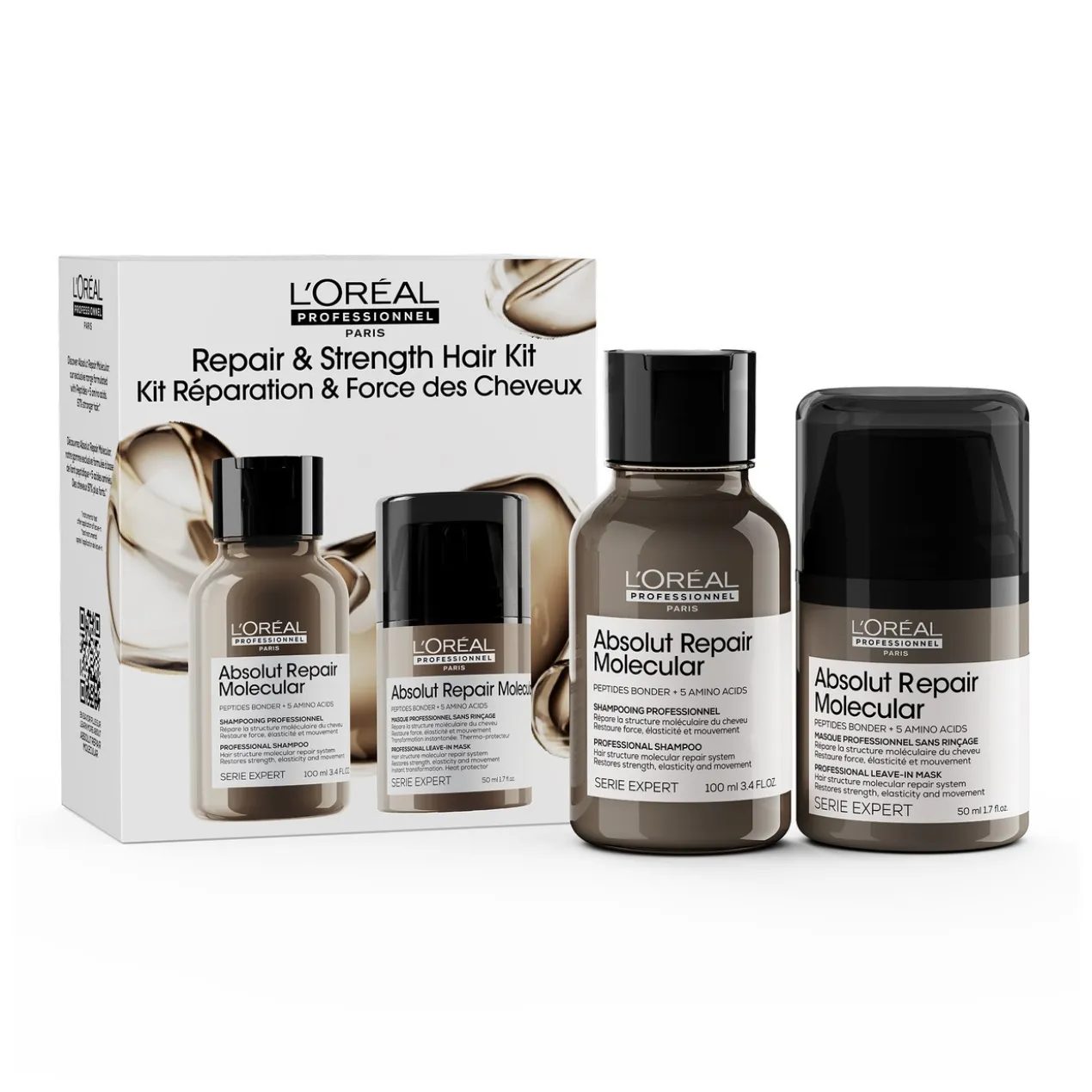 Coffret 2 Minis Absolut Repair Molecular Champô+Máscara